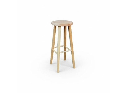 Taburete de bar taburete alto Muebles de bar Taburete redondo Taburete de madera Taburete de madera maciza