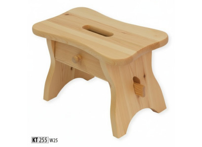 Taburete de pino para pies Reposapiés de madera real Banco para pies Taburete de madera maciza Taburete de madera maciza Vollholz