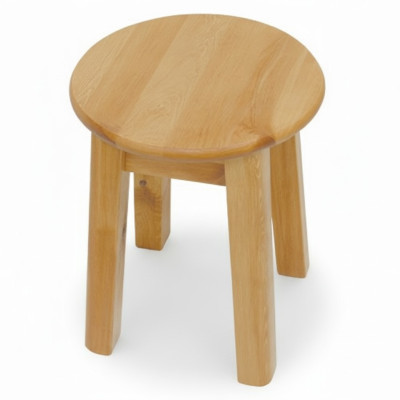 Taburete de madera Taburete para sentarse Taburete para invitados Macizo Pino Silla de cocina Banco de asiento Nuevo