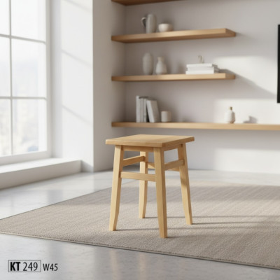 Taburete banco macizo taburete auxiliar banco de comedor silla de cocina nuevo