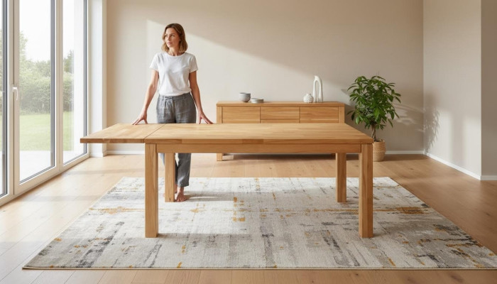 Mesa roble mesa de comedor sala de estar cocina sala de madera maciza Nuevas mesas