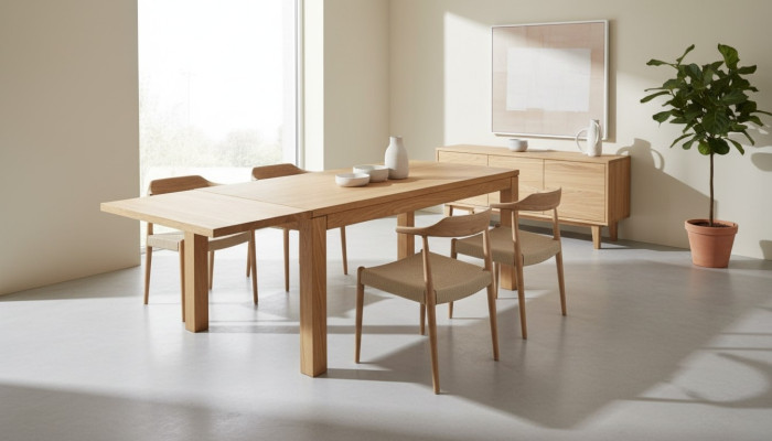 Mesa roble mesa de comedor sala de estar cocina sala de madera maciza Nuevas mesas