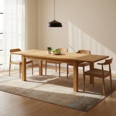 Mesa de madera Macizas mesas de madera Mesa de comedor Mesas de conferencia 160x90cm Roble Madera maciza