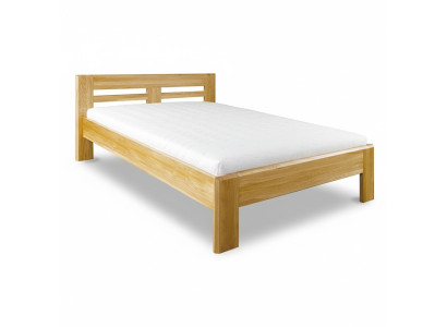 Camas Cama de madera Madera real Cama Hotel Diseño Estilo Macizo 160x200 Dormitorio