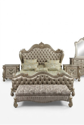 Asiento acolchado Banco acolchado Asiento Taburete Banco Tela Madera Estilo Diseñador Chesterfield