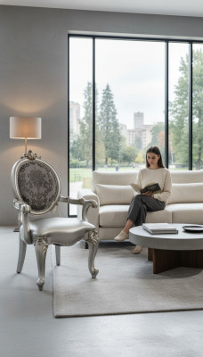 Silla Sillas Sala de estar Comedor Sillón Silla tapizada Reposabrazos