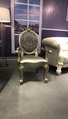 Silla Sillas Sala de estar Comedor Sillón Silla tapizada Reposabrazos