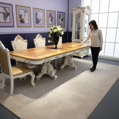 Estilo barroco rococó muebles mesa de comedor mesas comedor juego tallado