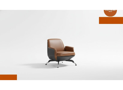 Sillón Sofá Diseño Relax Cuero Salón Club Tapizado Asiento Lujo