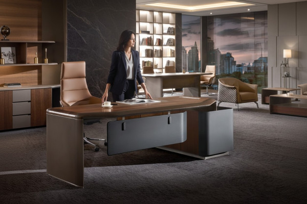 Mesa Escritorio Oficina Decoración Muebles Set Conjunto Silla Mesas 2 piezas.
