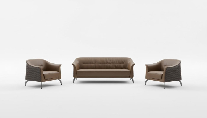 Sofá conjunto diseño sofá tapizado sillones de cuero sofá moderno nuevo 311