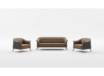 Sofá conjunto diseño sofá tapizado sillones de cuero sofá moderno nuevo 311