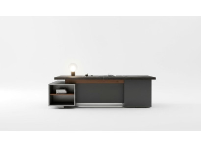 Conjunto de oficina con silla, decoración y mesa, completos, juego de muebles de 3 piezas.