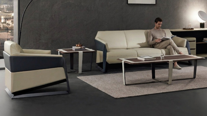 Diseño de sofá conjunto de 3 plazas Set Sofás cojines modernos para relajarse.