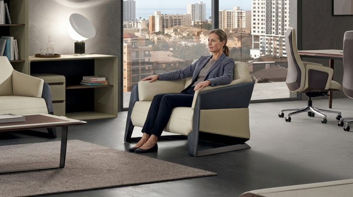 Sillón Sillón de televisión Diseñador Decoración Sillón de tapicería Sillón con reposabrazos Sillón reclinable
