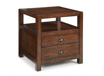 Mesilla de noche de madera Mesillas de noche Mesa Consolas Noche Estilo moderno Consola Madera Nueva