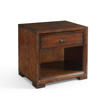 Mesita de noche 1x Mesas de noche Consola Mesa Consolas Armario Dormitorio Cómoda