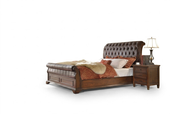 6 piezas conjunto de dormitorio (cama + 2 mesitas de noche + 2 armarios + cómoda)