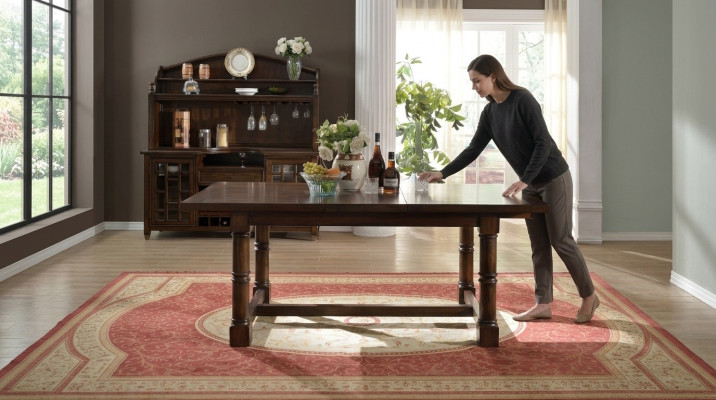 Mesa de comedor moderna mesa de madera mesas 185cm sala de estar muebles mesa de madera