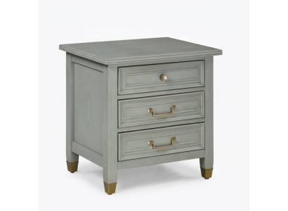 Mesa de noche de casa de campo, mesita de noche, cómoda, consola, mesa auxiliar de noche.