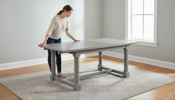 Mesa de comedor, mesas de comedor, mesa de madera, mesas de madera, mesa de comedor de madera, muebles 96x185 cm comedor.