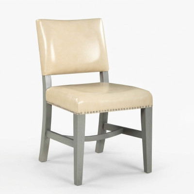 Silla Sillón 1x Sala de estar Comedor Silla de salón Silla tapizada Nuevo Asiento Cuero