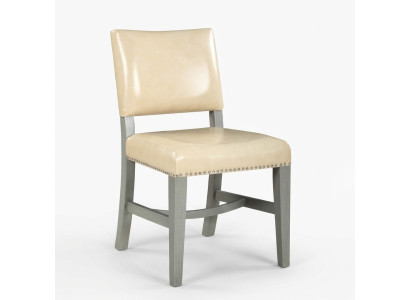 Silla Sillón 1x Sala de estar Comedor Silla de salón Silla tapizada Nuevo Asiento Cuero