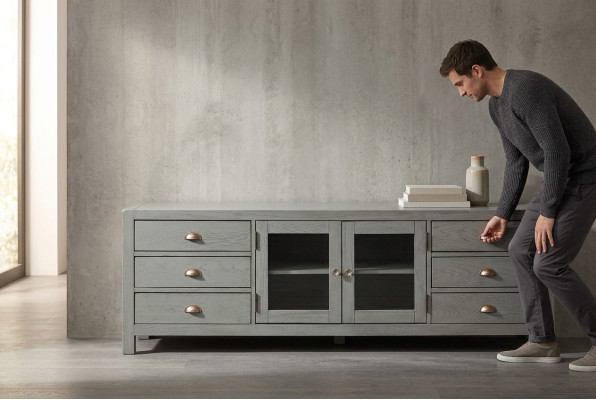 Mueble de TV Aparador Armario Muebles de madera Cómoda Bajo