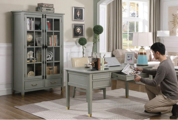 Silla de oficina Escritorio Mesa Madera Silla de escritorio Conjunto Muebles Habitación