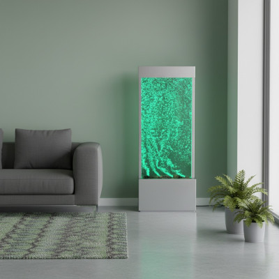 Separador de acero inoxidable para diseñar columnas de agua, columnas, paredes, pared de LED.
