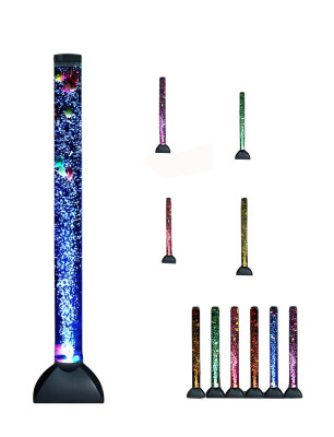 Columna de agua LED de 120 cm, lámpara clara para decoración de peces, lámpara de pie.