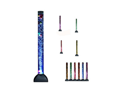 Columna de agua LED de 120 cm, lámpara clara para decoración de peces, lámpara de pie.