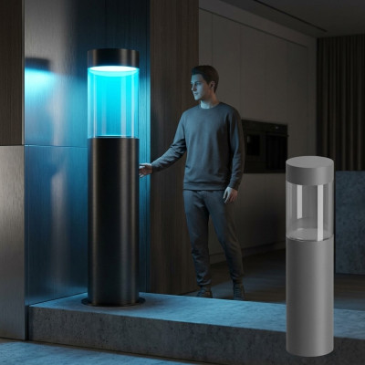 Diseño de acuario de agua, columna de agua, columna, decoración, medusa, pared de agua.