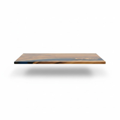 Río Mesas Mesa de comedor Diseño Mesa Moderno Mar Muebles 201x81 Epoxi