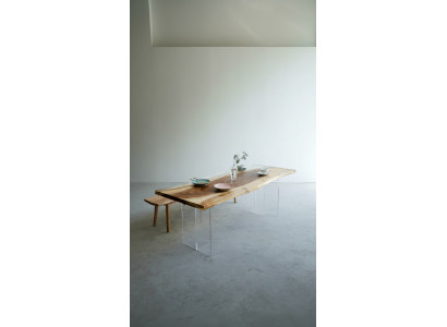 Mesas de resina epoxi Mesa de comedor de madera Muebles masivos de madera Mesa de epoxi de cascada
