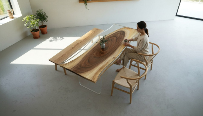 También de madera real. 220x90 Tablas