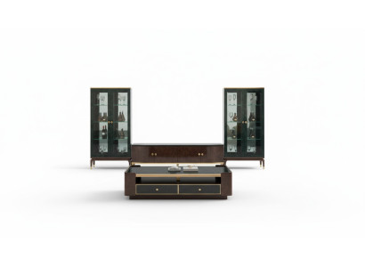 Vitrina de vidrio, cómoda, vitrinas, aparador, diseñador decorativo.