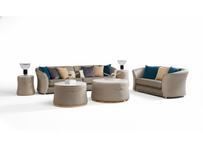 Sofá de 4 plazas Big Couch Sofás Sofás de diseño de salón de esquinero de 4 plazas.
