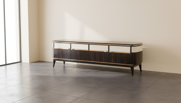 Mueble de televisión diseñador RTV aparador cómoda mesa baja armario estantería de habitación