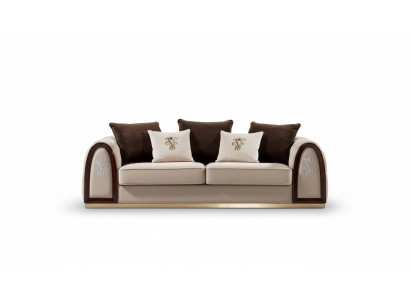 Diseño de sofá de lujo con asientos acolchados, sofá xxl, conjunto de 4+3 plazas Chesterfield.