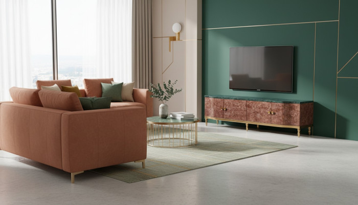 Diseño de cómoda armario aparador Estilo moderno Decoración para salones, cómodas