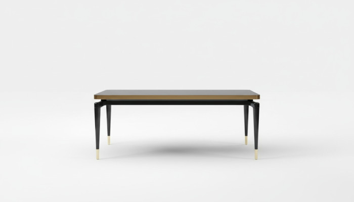 Mesa de comedor Conjunto de mesa Comedor Sala de estar Mesa de comedor Madera Vidrio Muebles