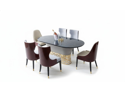 Juego de comedor completo 4 sillas Grupo de comedor de madera Mesa Mesas