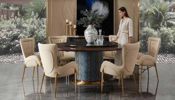 Silla Sillón 1x comedor Sala de estar Asiento Silla tapizada Lujo Cuero Televisión