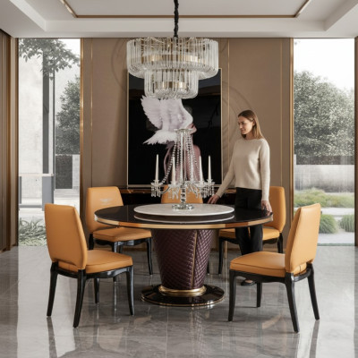 Silla de diseño de lujo tapizada, silla de respaldo, 1 sillón para sala de estar y comedor.