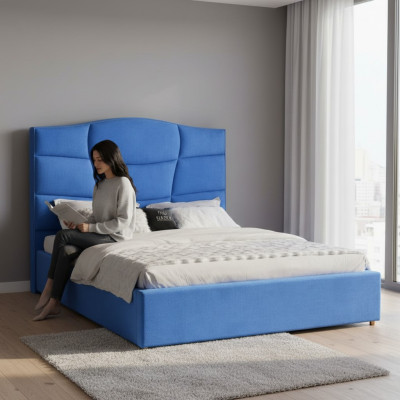 Estructura de cama diseño cama tapizada cama camas hotel cama de hotel 180x200cm lujo