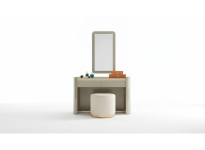 Lujo tocador espejo taburete juego completo cómoda dormitorio