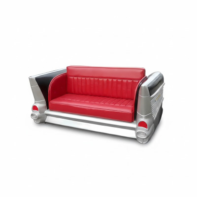 Sofá sofá comedor Cadillac USA Decoración Sofá de automóvil Estilo América Muebles Sofás