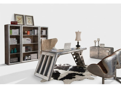 Mesa de computadora Escritorio Escritorio de oficina Escritorio Aviator Mesa de trabajo