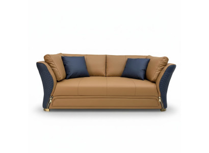 Sofá de tres plazas Sofá Tapizado Diseño Asientos Sofás Decoración Habitación Muebles Modernos